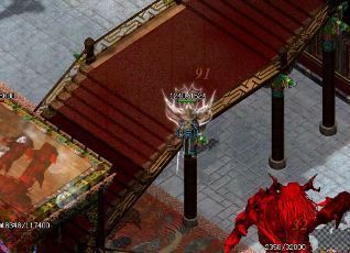 其实在传奇里刷烈焰魔窟效率很不错