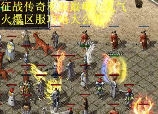 征战传奇私服巅峰：人气火爆区服攻略大公开