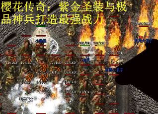 樱花传奇：紫金圣装与极品神兵打造最强战力