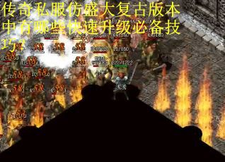 传奇私服仿盛大复古版本中有哪些快速升级必备技巧？