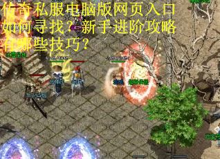 传奇私服电脑版网页入口如何寻找？新手进阶攻略有哪些技巧？