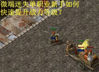 微端迷失单职业新手如何快速提升战力等级？