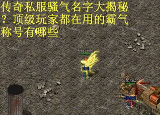 传奇私服骚气名字大揭秘？顶级玩家都在用的霸气称号有哪些