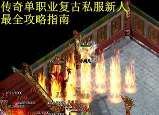 传奇单职业复古私服新人最全攻略指南