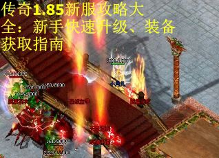 传奇1.85新服攻略大全：新手快速升级、装备获取指南