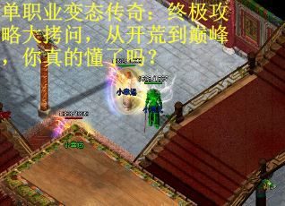 单职业变态传奇：终极攻略大拷问，从开荒到巅峰，你真的懂了吗？