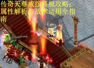 传奇天尊戒指终极攻略：属性解析与战术运用全指南