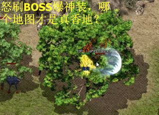 怒刷BOSS爆神装，哪个地图才是真香地？