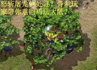 怒斩屠龙何处寻？骨灰玩家带你重回玛法大陆？