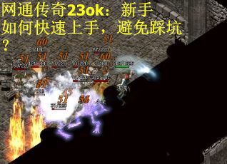 网通传奇23ok：新手如何快速上手，避免踩坑？