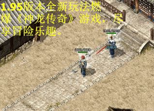 1.95版本全新玩法燃爆《神龙传奇》游戏，尽享冒险乐趣。