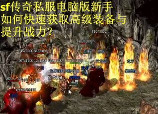 sf传奇私服电脑版新手如何快速获取高级装备与提升战力？