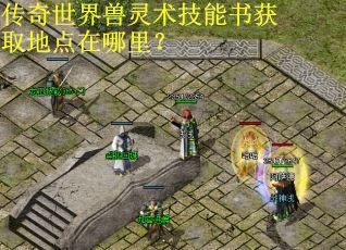 传奇世界兽灵术技能书获取地点在哪里？