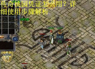 传奇桃园凭证怎么用？详细使用步骤解析