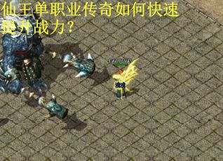 仙王单职业传奇如何快速提升战力？
